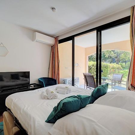 Immogroom - 2 Rooms - Renovated - Pool - Ac - Parking - Garden Cannes Luaran gambar