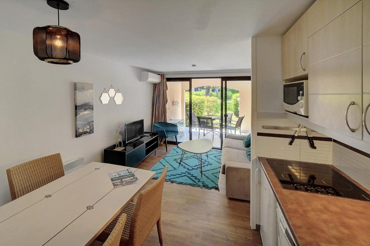 Immogroom - 2 Rooms - Renovated - Pool - Ac - Parking - Garden Cannes Luaran gambar